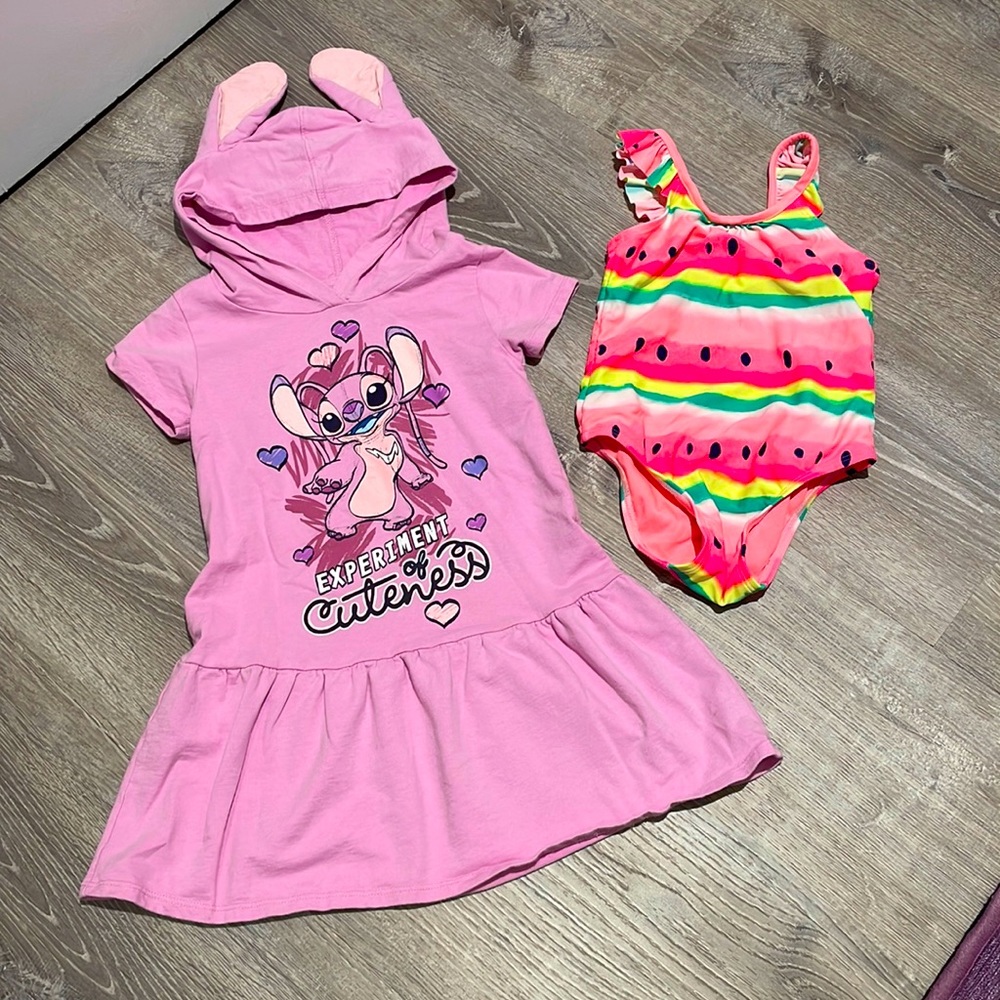 Summer bathing suit set, includes cover up…